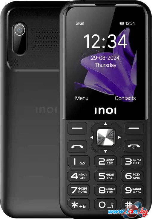 Телефон Inoi 340 PowerHub 4G (черный) в Могилёве