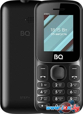 Телефон BQ BQ-1848 Step+ (без з/у, черный) в Могилёве
