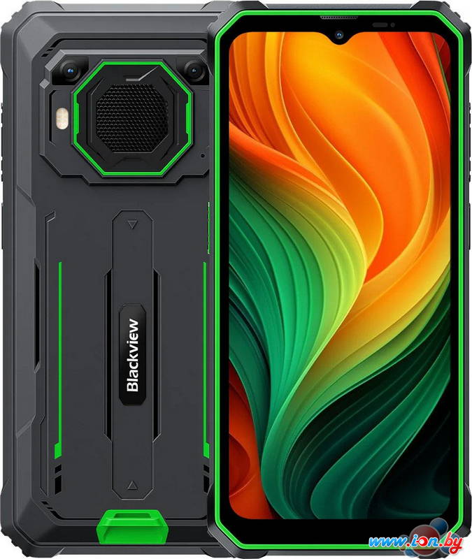 Телефон Blackview BV6200 Plus 8GB/256GB (зеленый) в Могилёве