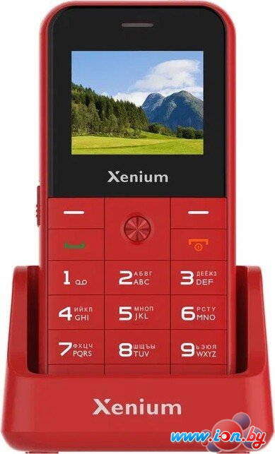 Телефон Xenium X718 (красный) в Могилёве Телефон Xenium X718 (красный) в Могилёве