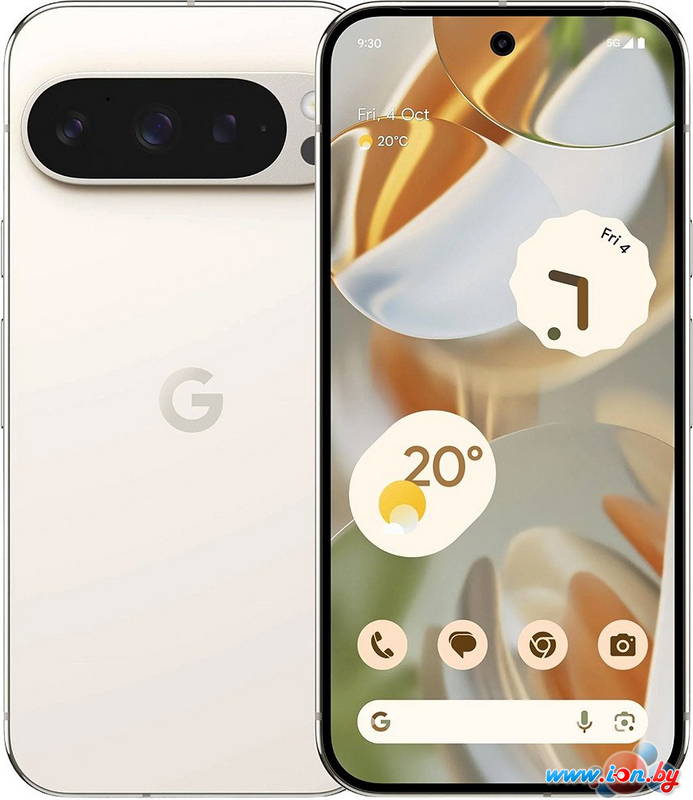 Телефон Google Pixel 9 Pro 16GB/256GB (фарфор) в Могилёве