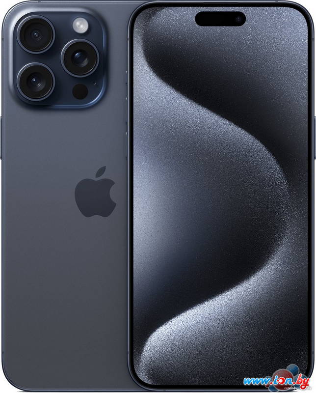 Телефон Apple iPhone 15 Pro Max Dual SIM 1TB (синий титан) в Могилёве
