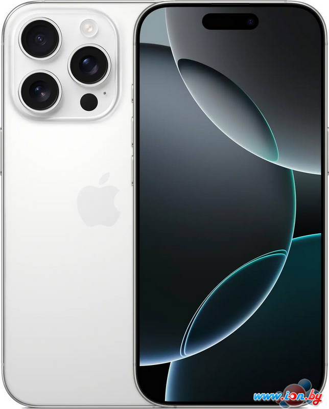 Телефон Apple iPhone 16 Pro Dual eSim 128GB (белый титан) в Могилёве