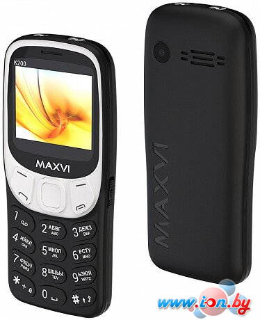 Телефон Maxvi K200 (черный) в Могилёве