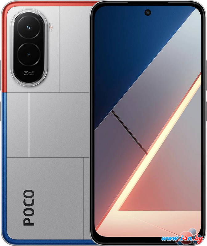 Телефон POCO M7 4G 8GB/256GB международная версия (серебристый) в Могилёве