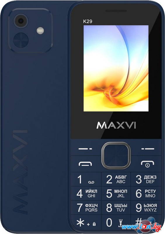 Телефон Maxvi K29 (синий) в Могилёве
