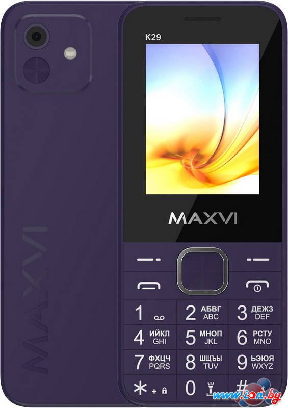 Телефон Maxvi K29 (фиолетовый) в Могилёве