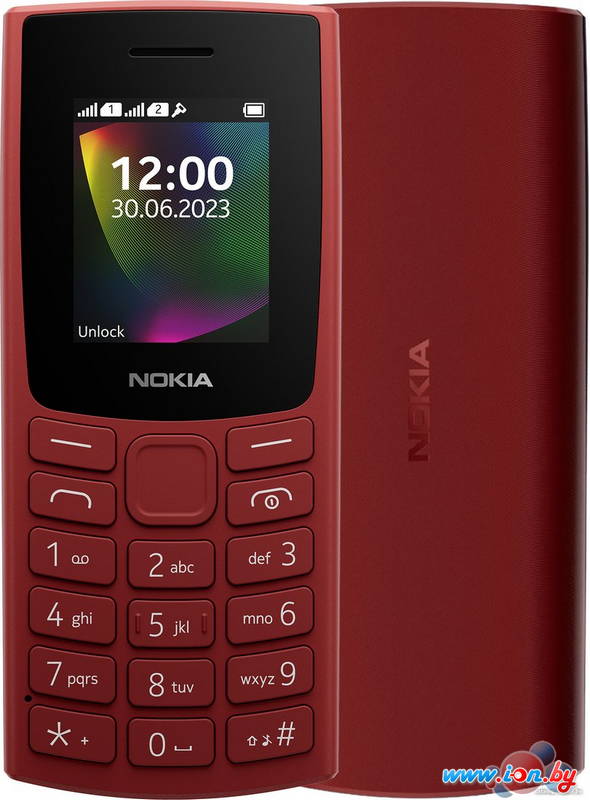 Телефон Nokia 106 (2023) Dual SIM TA-1564 (красный) в Могилёве
