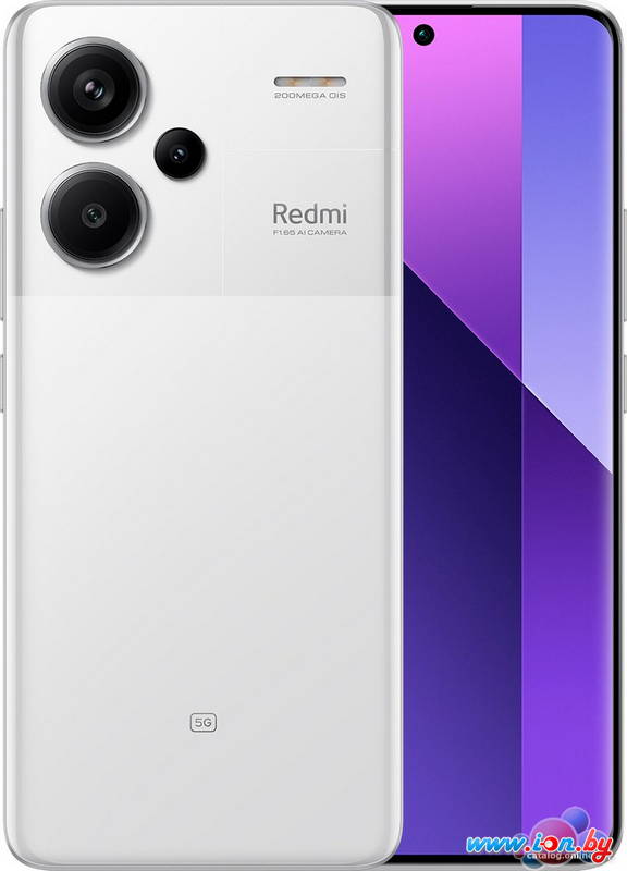 Телефон Xiaomi Redmi Note 13 Pro+ 5G 8GB/256GB с NFC международная версия (лунный белый) в Могилёве