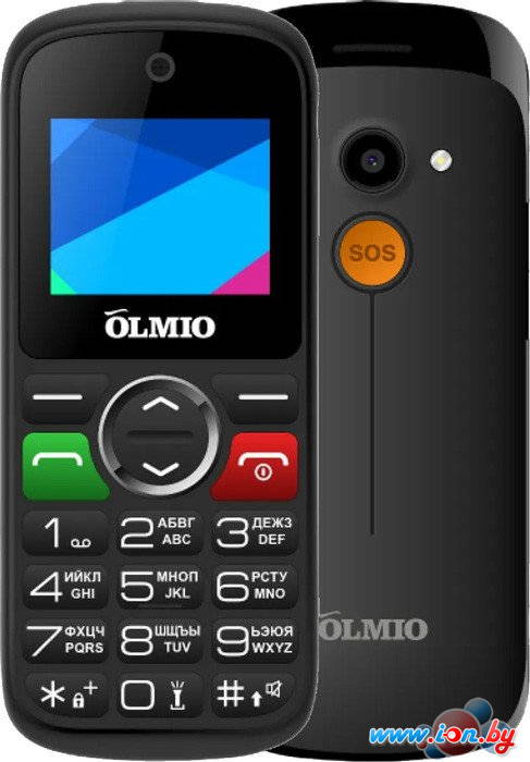 Телефон Olmio C18 (черный) в Могилёве