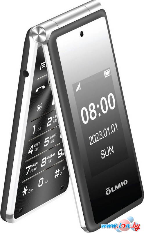 Телефон Olmio F50 (черный) в Могилёве
