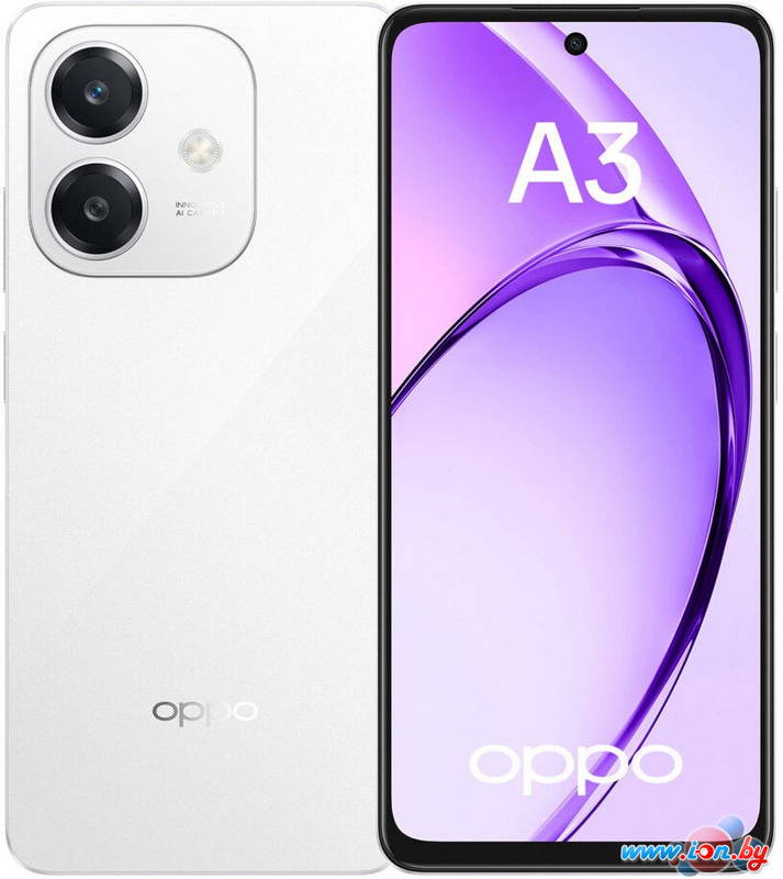 Телефон Oppo A3 CPH2669 6GB/256GB международная версия (белый) в Могилёве