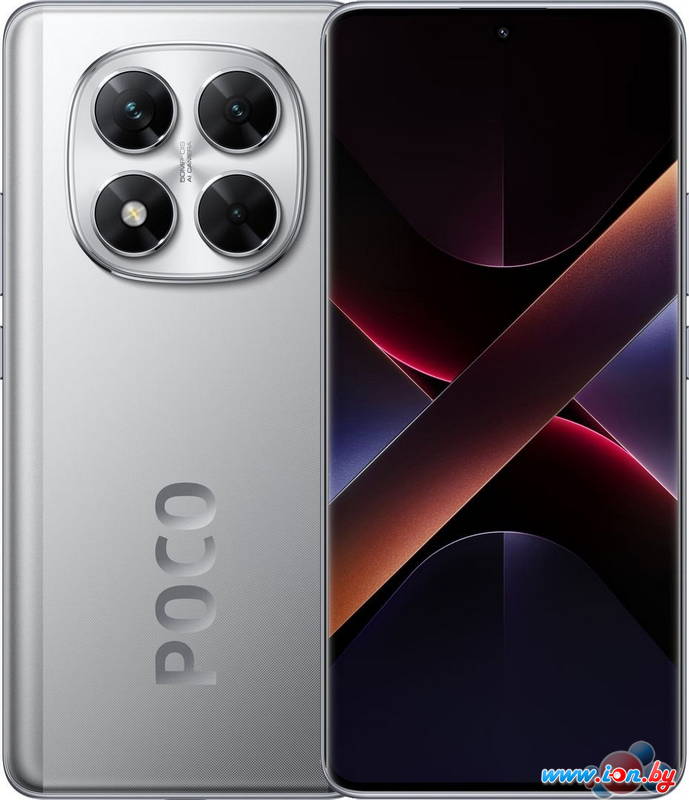 Телефон POCO X7 8GB/256GB международная версия (серебристый) в Могилёве
