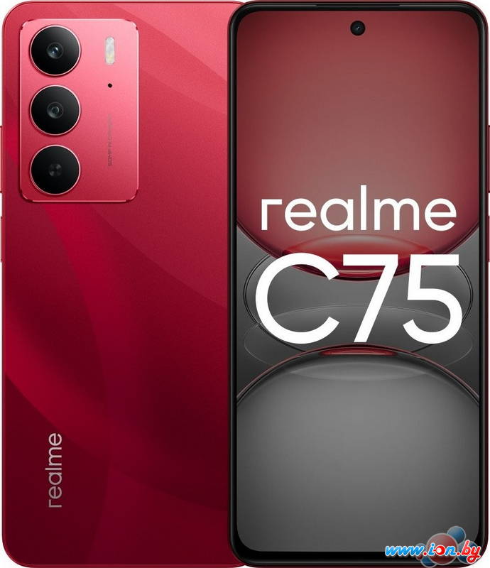 Телефон Realme C75 RMX3941 8GB/128GB (красный) в Могилёве