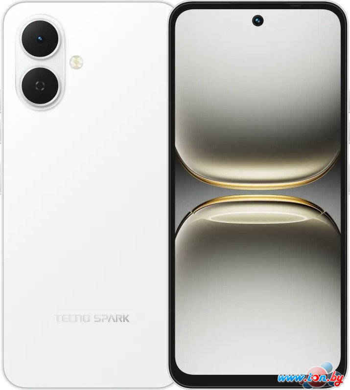 Телефон Tecno Spark Go 2 3GB/64GB (воздушный белый) в Могилёве