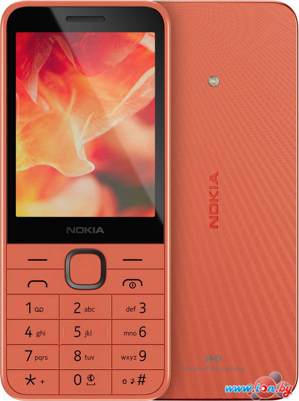 Телефон Nokia 215 4G (2024) Dual SIM TA-1613 (персиковый) в Могилёве