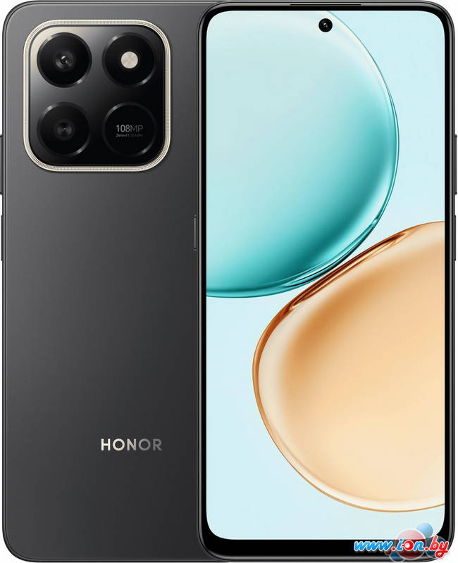 Телефон HONOR X7d LGN-LX1 6GB/128GB международная версия (вельветовый черный) в Могилёве