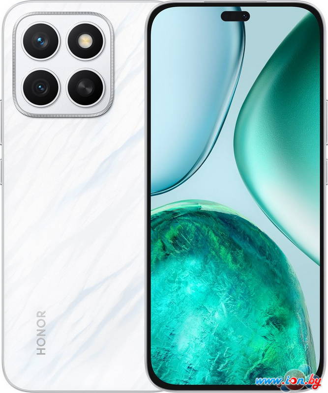 Телефон HONOR X8c ABR-LX1 6GB/128GB международная версия (белый) в Могилёве