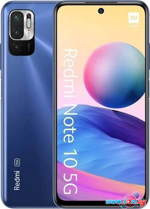 Телефон Xiaomi Redmi Note 10 5G 4GB/128GB с NFC (ночной синий) в Могилёве