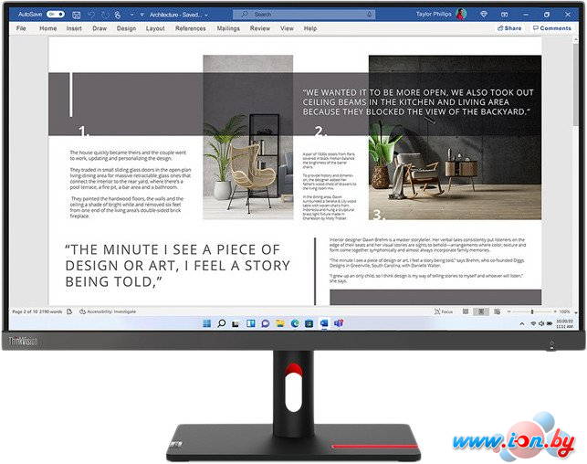 Монитор Lenovo ThinkVision S27i-30 63DFKAT4UK в Могилёве