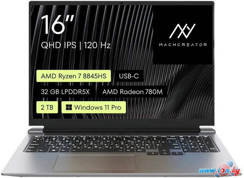 Ноутбук Machcreator Vision L16 Origin XT JJ00G600HRU в Могилёве