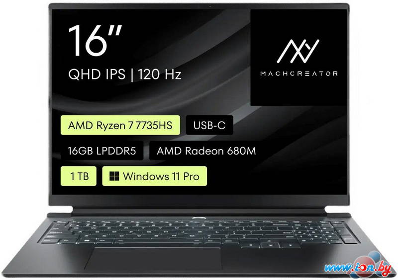 Ноутбук Machcreator Vision L16 SE White JJ00G800HRU в Могилёве