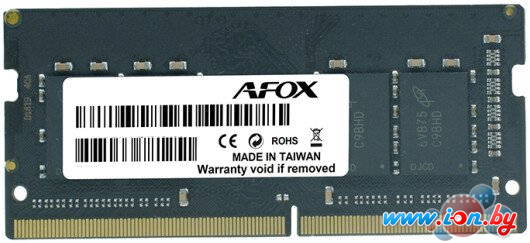 Оперативная память AFOX 4ГБ DDR4 SODIMM 2666 МГц AFSD44FK1P в Могилёве