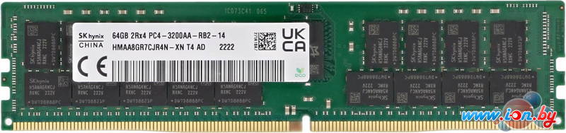 Оперативная память Hynix 64ГБ DDR4 3200 МГц HMAA8GR7CJR4N-XN в Могилёве