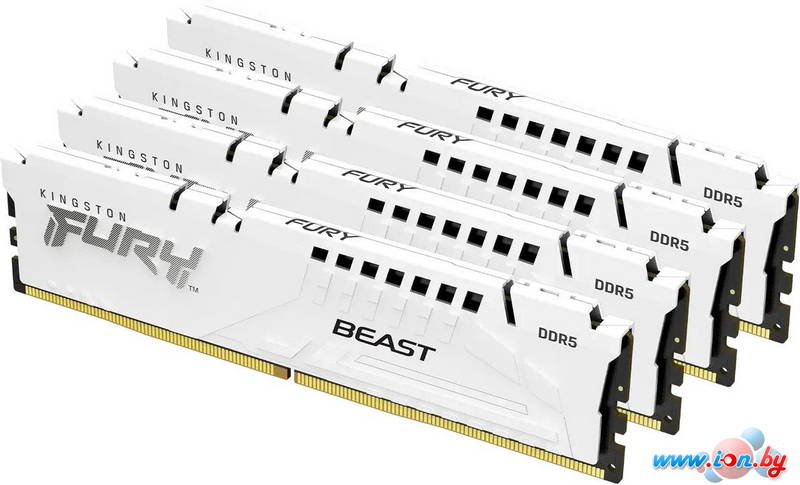 Оперативная память Kingston FURY Beast 4x32ГБ DDR5 5200 МГц KF552C40BWK4-128 в Могилёве