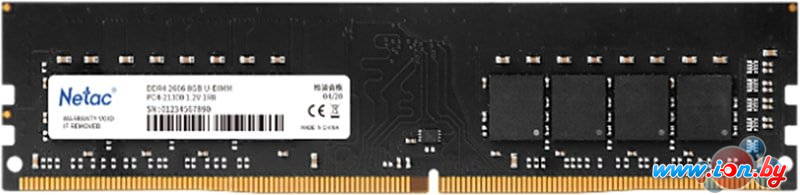 Оперативная память Netac Basic 16GB DDR4 PC4-25600 NTBSD4P32SP-16J в Могилёве Оперативная память Netac Basic 16GB DDR4 PC4-25600 NTBSD4P32SP-16J в Могилёве