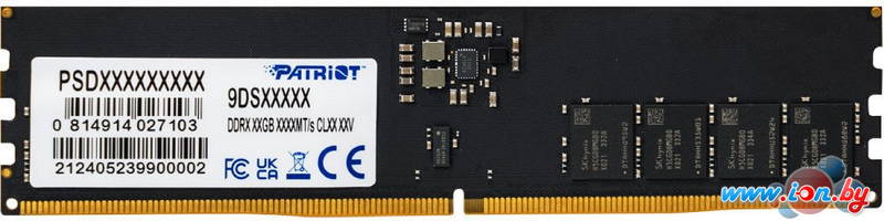 Оперативная память Patriot Signature Line 32ГБ DDR5 6400 МГц PSD532G6402C в Могилёве