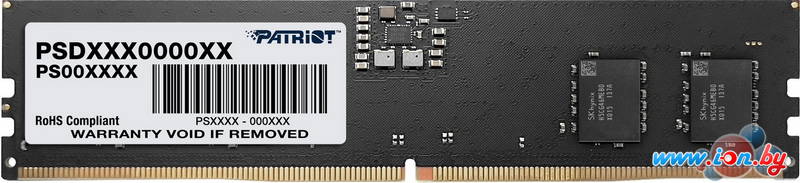 Оперативная память Patriot Signature Line 8ГБ DDR5 5600 МГц PSD58G560082 в Могилёве Оперативная память Patriot Signature Line 8ГБ DDR5 5600 МГц PSD58G560082 в Могилёве