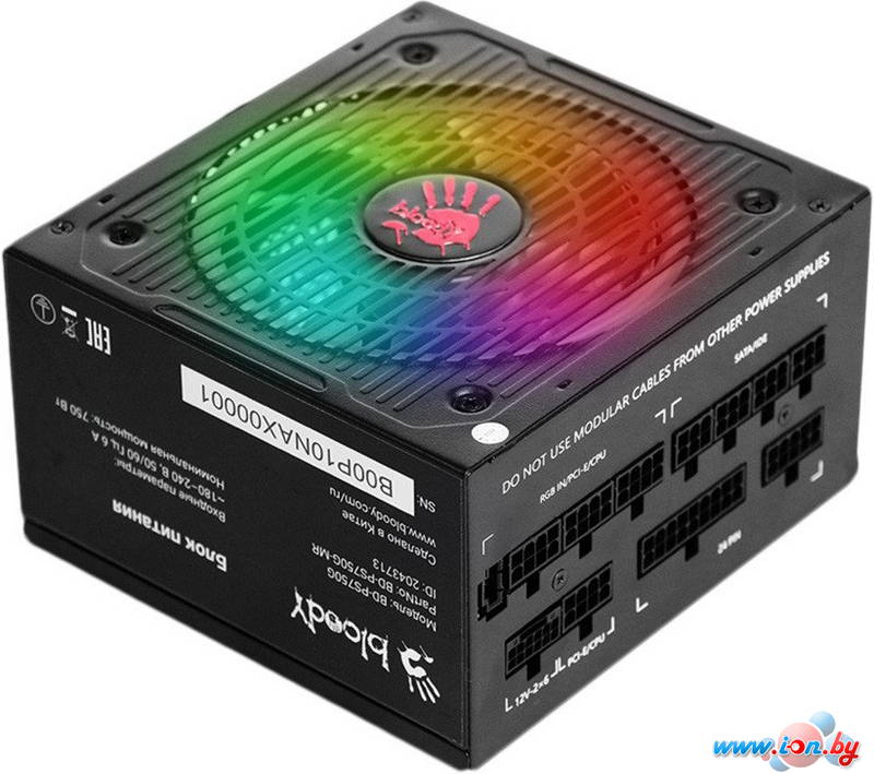 Блок питания A4Tech Bloody BD-PS750G-MR в Могилёве
