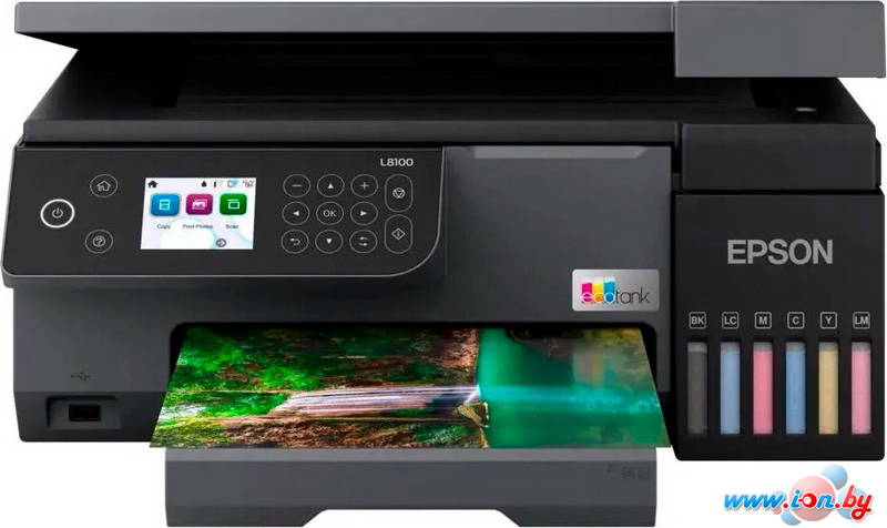 МФУ Epson EcoTank L8100 (черный) в Могилёве