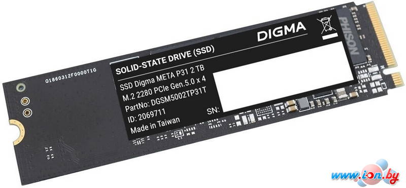 SSD Digma Meta P31 2TB DGSM5002TP31T в Могилёве