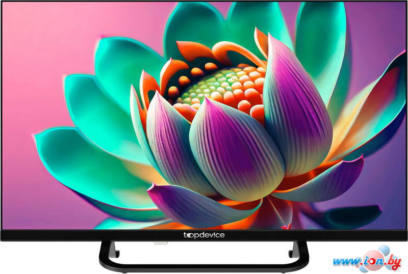 Телевизор Topdevice 24 SMART TV YаOS (черный) в Могилёве