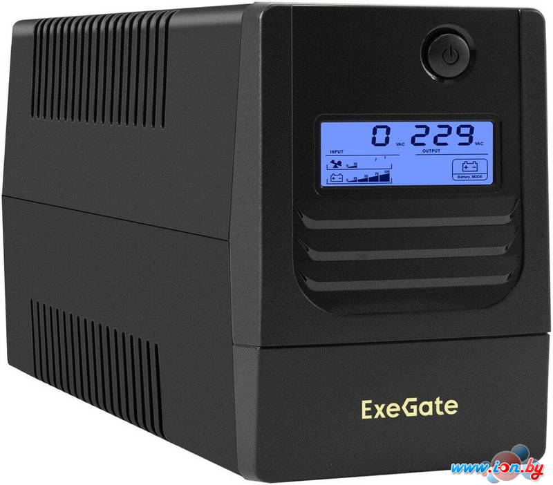 Источник бесперебойного питания ExeGate Smart LB-650.LCD.AVR.2SH.USB в Могилёве