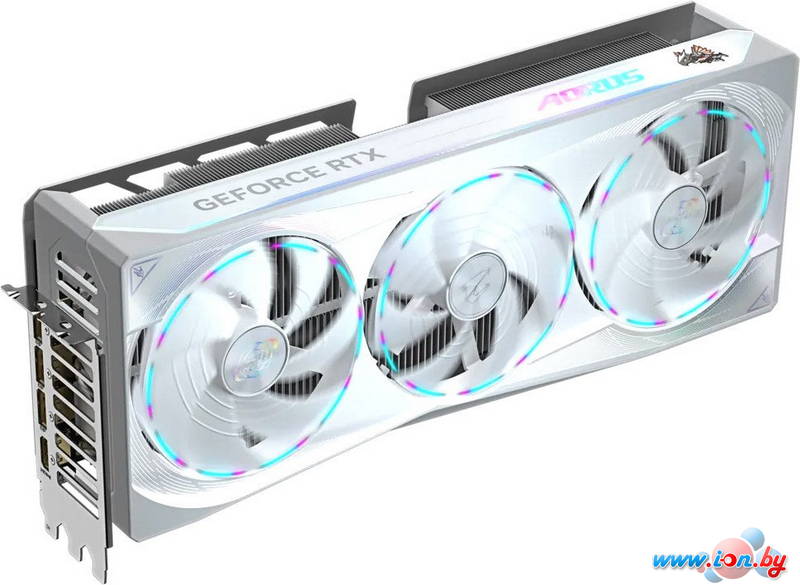Видеокарта Gigabyte Aorus GeForce RTX 5080 Master Ice 16G GV-N5080AORUSM ICE-16GD в Могилёве