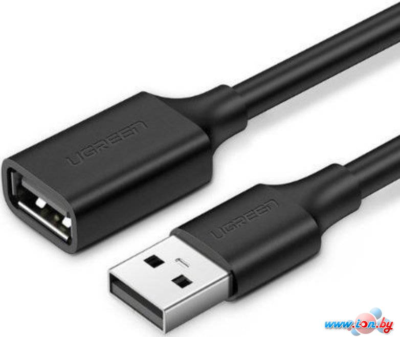 Удлинитель Ugreen US103 USB Type-A - USB Type-A (5 м, черный) в Могилёве