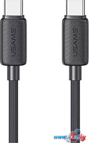 Кабель Usams US-SJ696 USB Type-C - USB Type-C (2 м, черный) в Могилёве