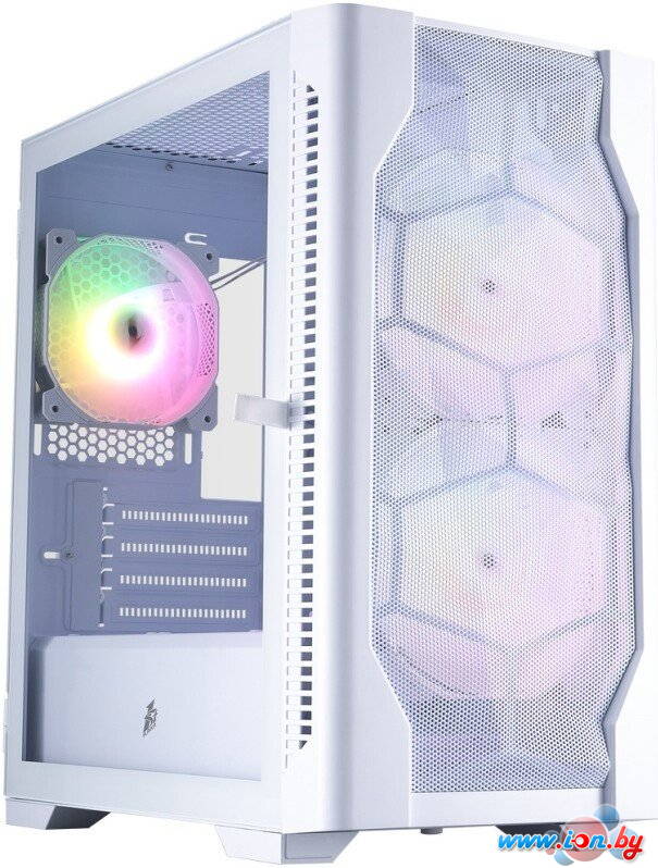 Корпус 1stPlayer D4-M ARGB (белый) в Могилёве