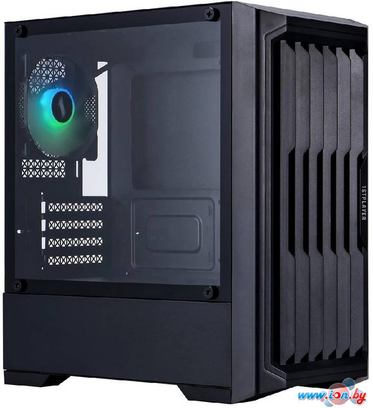Корпус 1stPlayer Bullet Hunter H2 ARGB (черный) в Могилёве