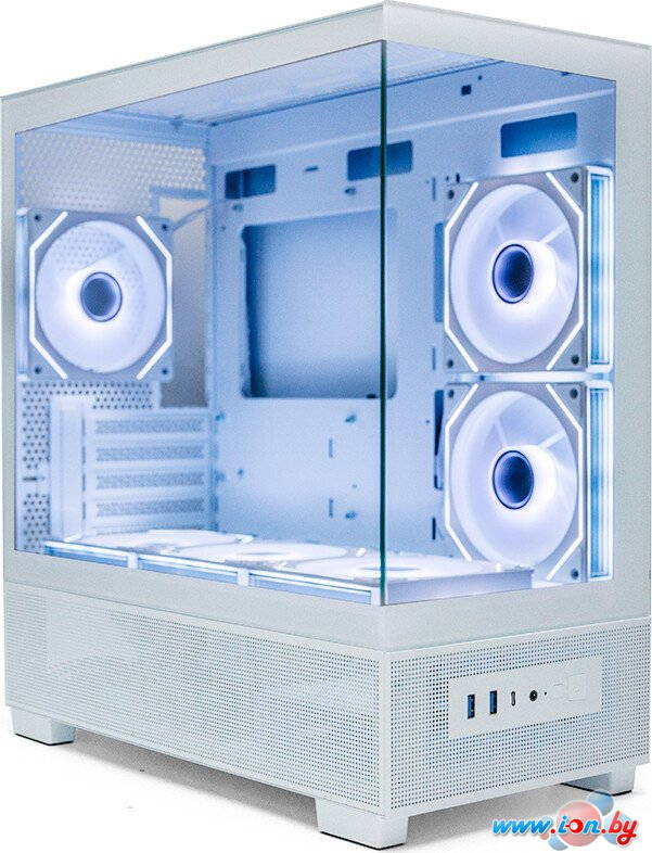 Корпус XASTRA Q500M 6ARGB-C10-UC (белый) в Могилёве