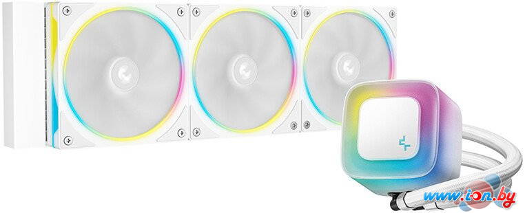 Система жидкостного охлаждения для процессора DeepCool LE360 PRO WH R-LE360PRO-WHAMMC-G-1 в Могилёве