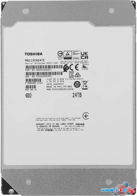 Жесткий диск Toshiba MG11 24TB MG11SCA24TE в Могилёве