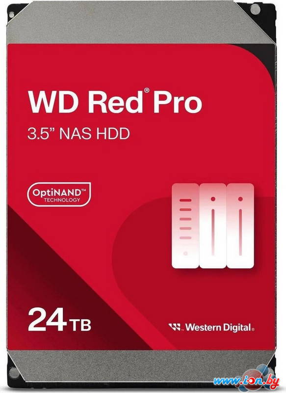 Жесткий диск WD Red Pro 24TB WD241KFGX в Могилёве