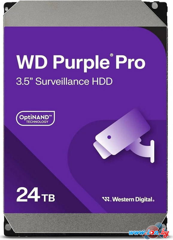 Жесткий диск WD Purple Pro 24TB WD241PURP в Могилёве