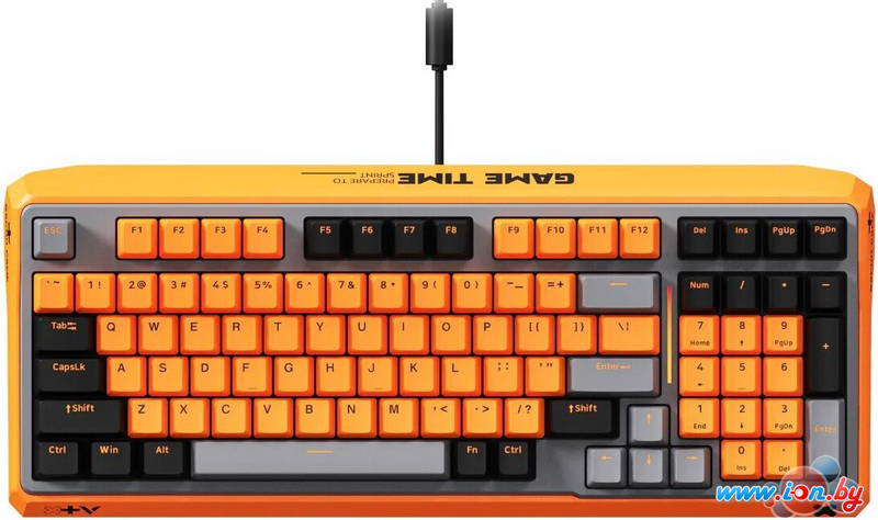 Клавиатура Rapoo ESK750-98 (черный/серый/оранжевый) в Могилёве