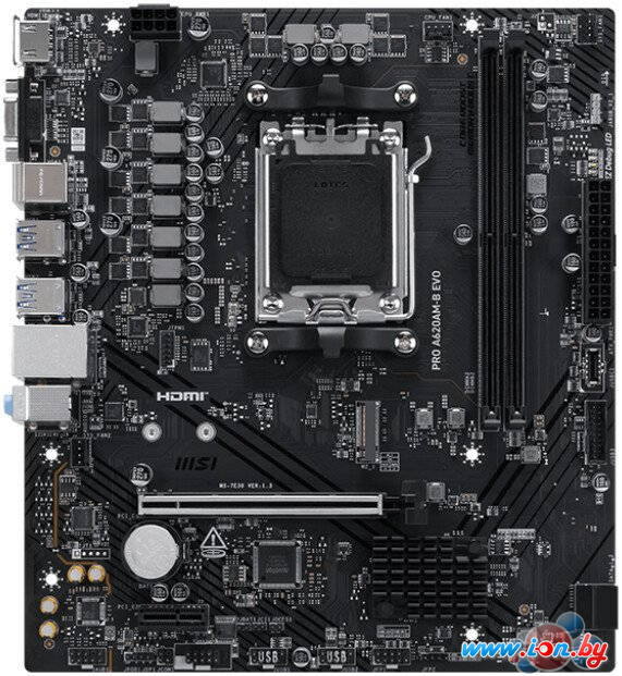 Материнская плата MSI Pro A620AM-B EVO в Могилёве