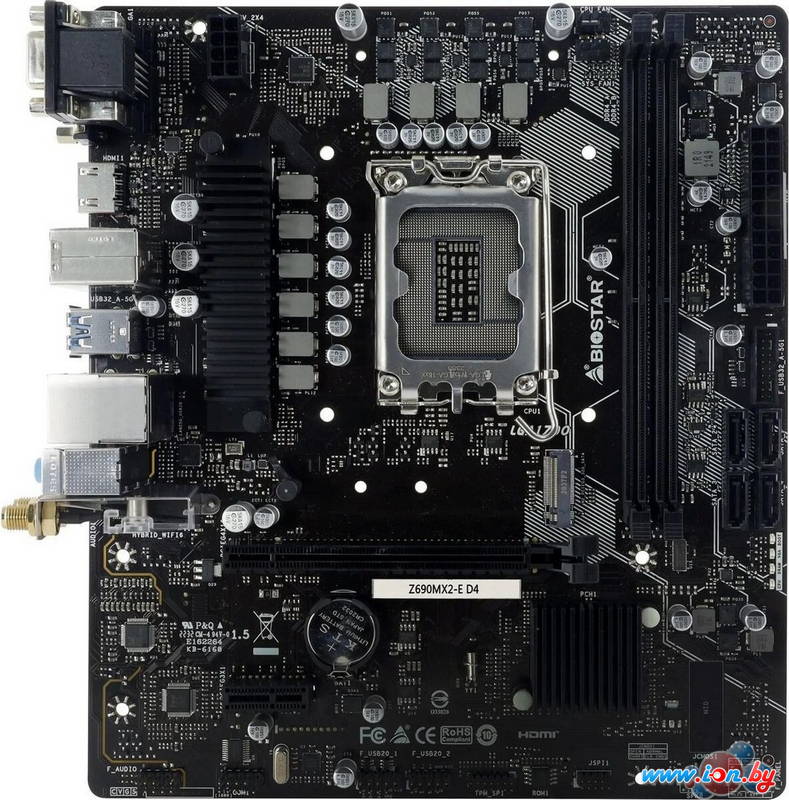 Материнская плата BIOSTAR Z690MX2-E D4 Ver. 6.0 в Могилёве